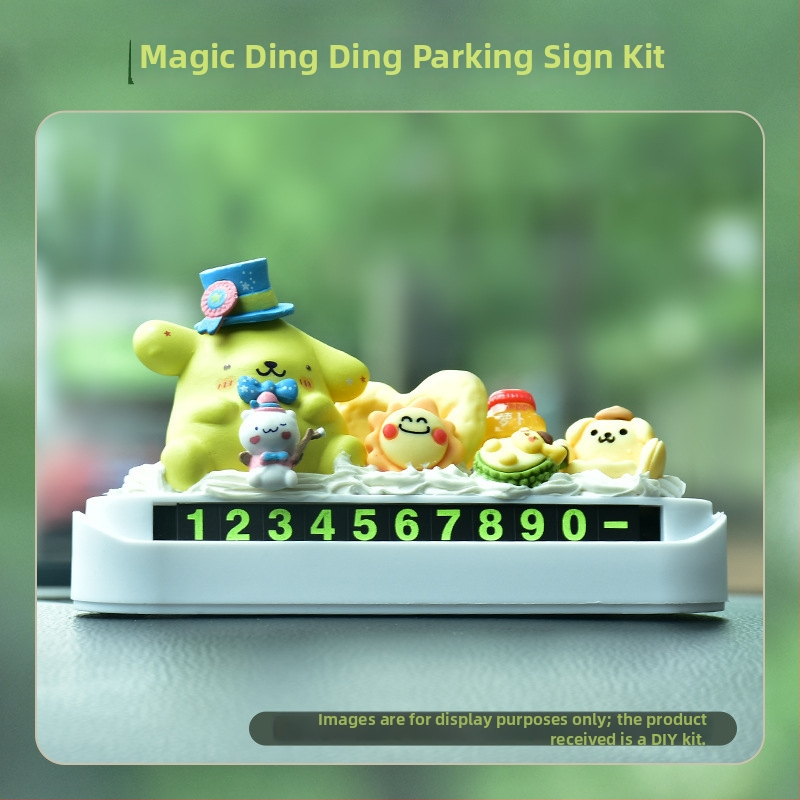 DIY ékszerkészítő készlet – műanyag/gyanta, epoxigyanta bevonat, rajzfilm-stílus, ismétlődő motívum