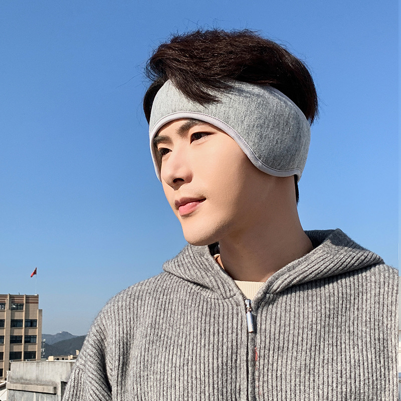 Dulin Căști pentru urechi din pluș, femei, monocrome, lână, iarna 2025