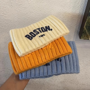 Pletene trake za glavu s upijanjem znoja i zaštitom čela, ženska verzija, topla (Brand: Bu xi yun; Type: Hairbands; Season: Winter 2023; Category: Headgear)