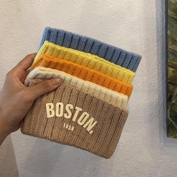 Pletene trake za glavu s upijanjem znoja i zaštitom čela, ženska verzija, topla (Brand: Bu xi yun; Type: Hairbands; Season: Winter 2023; Category: Headgear)