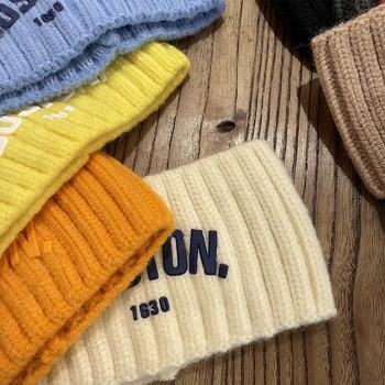 Pletene trake za glavu s upijanjem znoja i zaštitom čela, ženska verzija, topla (Brand: Bu xi yun; Type: Hairbands; Season: Winter 2023; Category: Headgear)