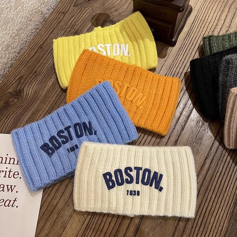 Pletene trake za glavu s upijanjem znoja i zaštitom čela, ženska verzija, topla (Brand: Bu xi yun; Type: Hairbands; Season: Winter 2023; Category: Headgear)