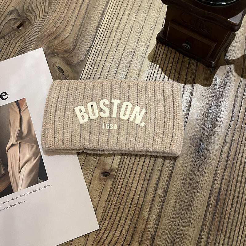 Pletene trake za glavu s upijanjem znoja i zaštitom čela, ženska verzija, topla (Brand: Bu xi yun; Type: Hairbands; Season: Winter 2023; Category: Headgear)