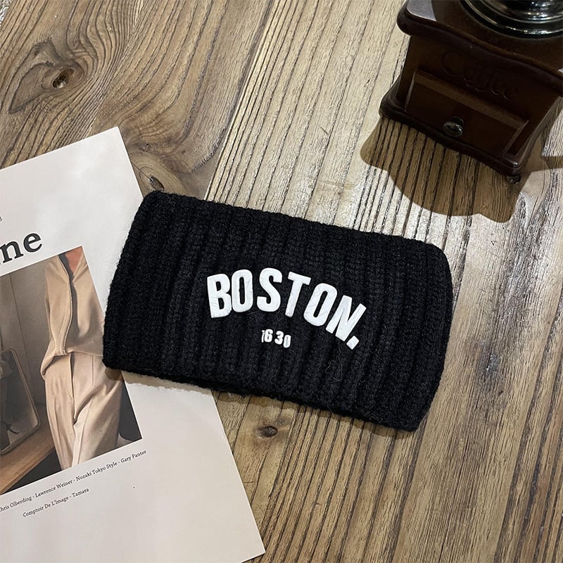 Pletene trake za glavu s upijanjem znoja i zaštitom čela, ženska verzija, topla (Brand: Bu xi yun; Type: Hairbands; Season: Winter 2023; Category: Headgear)