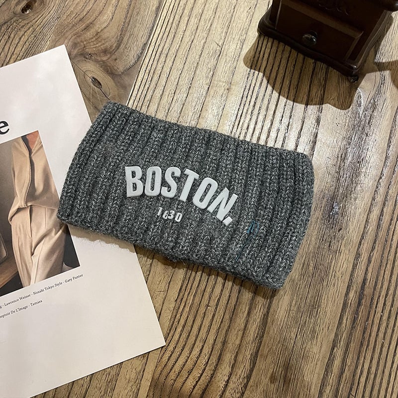 Pletene trake za glavu s upijanjem znoja i zaštitom čela, ženska verzija, topla (Brand: Bu xi yun; Type: Hairbands; Season: Winter 2023; Category: Headgear)