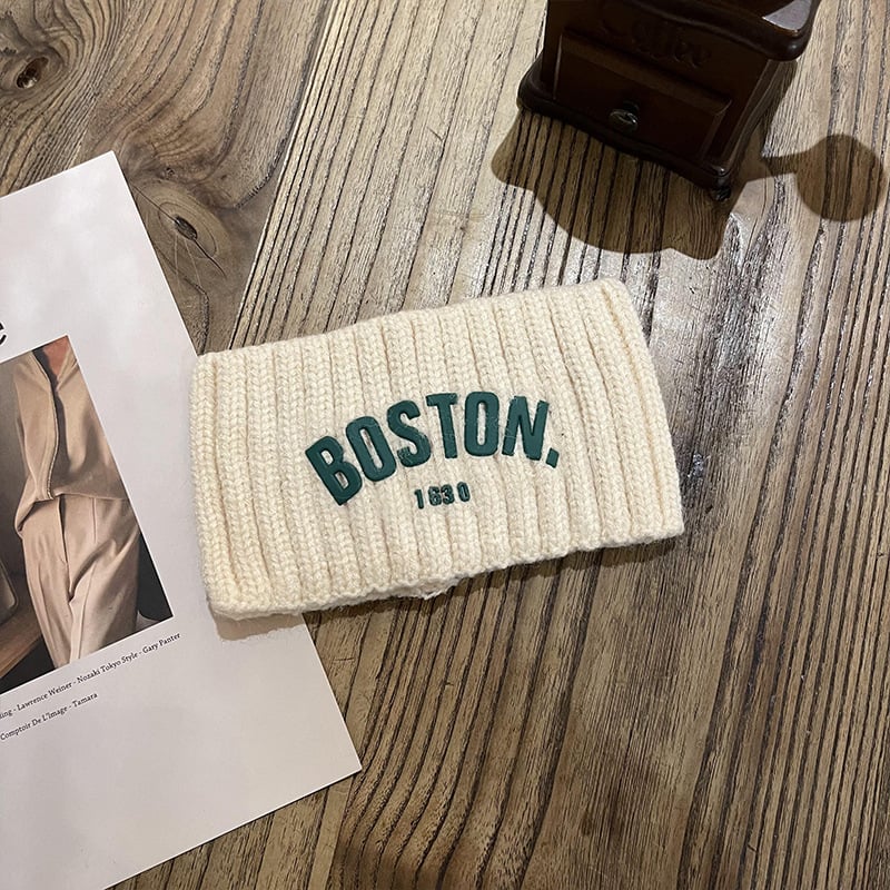 Pletene trake za glavu s upijanjem znoja i zaštitom čela, ženska verzija, topla (Brand: Bu xi yun; Type: Hairbands; Season: Winter 2023; Category: Headgear)