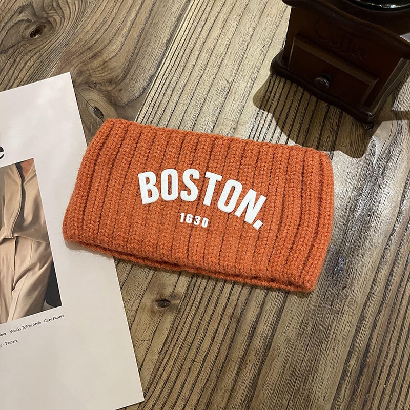 Pletene trake za glavu s upijanjem znoja i zaštitom čela, ženska verzija, topla (Brand: Bu xi yun; Type: Hairbands; Season: Winter 2023; Category: Headgear)