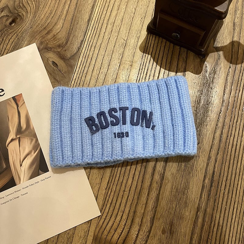 Pletene trake za glavu s upijanjem znoja i zaštitom čela, ženska verzija, topla (Brand: Bu xi yun; Type: Hairbands; Season: Winter 2023; Category: Headgear)