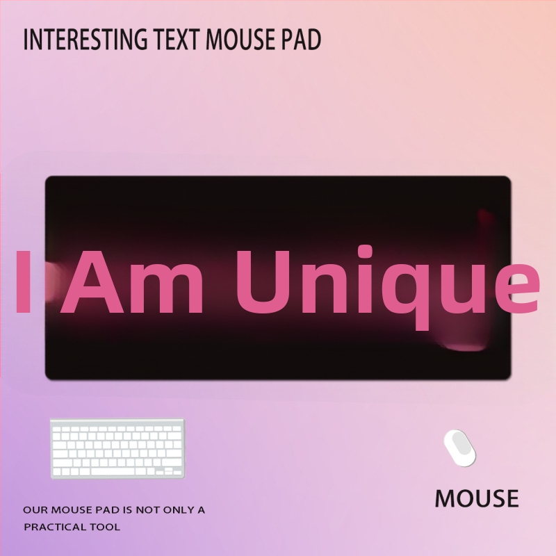 Nagy egérpad természetes gumi anyagból, csúszásmentes felület, hőtranszfer nyomtatás, logó nyomtatva