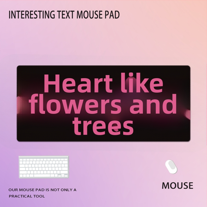 Nagy egérpad természetes gumi anyagból, csúszásmentes felület, hőtranszfer nyomtatás, logó nyomtatva