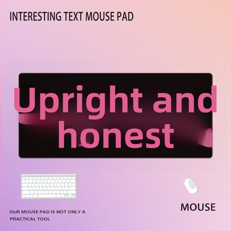 Nagy egérpad természetes gumi anyagból, csúszásmentes felület, hőtranszfer nyomtatás, logó nyomtatva