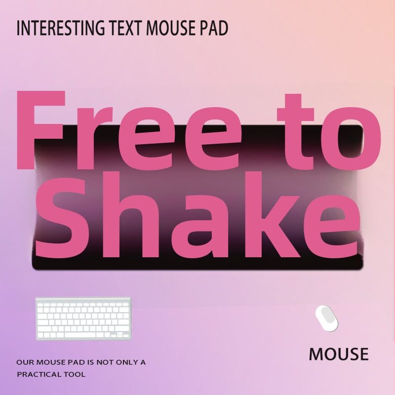 Nagy egérpad természetes gumi anyagból, csúszásmentes felület, hőtranszfer nyomtatás, logó nyomtatva