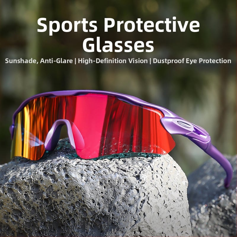 Gigula 9356 Dviračių vėjo atsparūs akiniai su keičiamaisiais lęšiais, universalūs suaugusiems