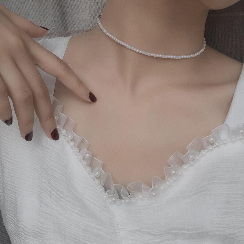 Beautiful charm ogrlica od cinkovog legura s geometrijskim privjeskom od legure na običnoj lancu