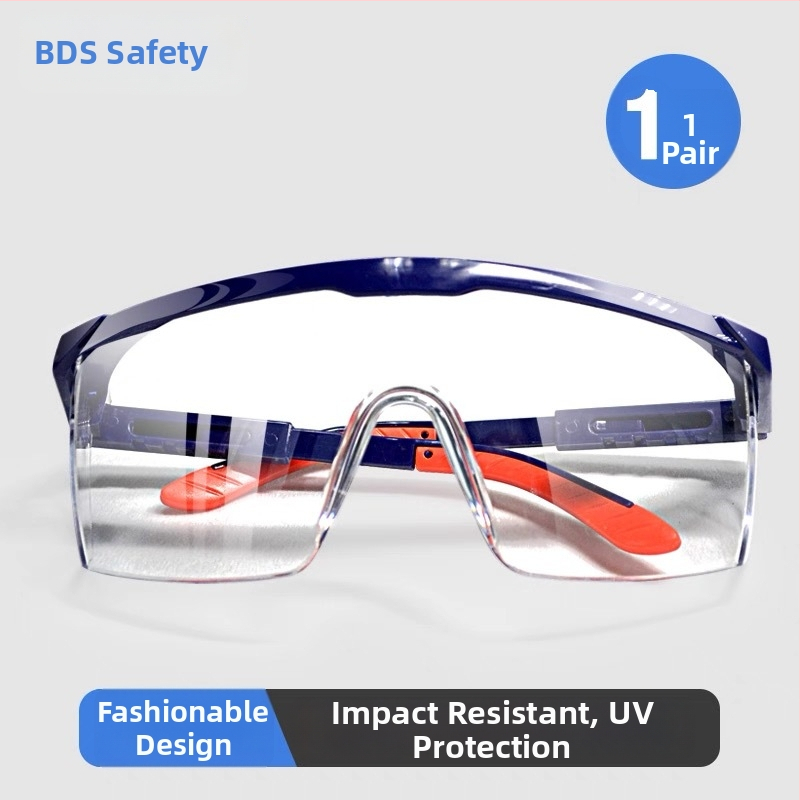 Ochelari de protecție Shield SG-60002, policarbonat, anti-picuri, protecție împotriva prafului