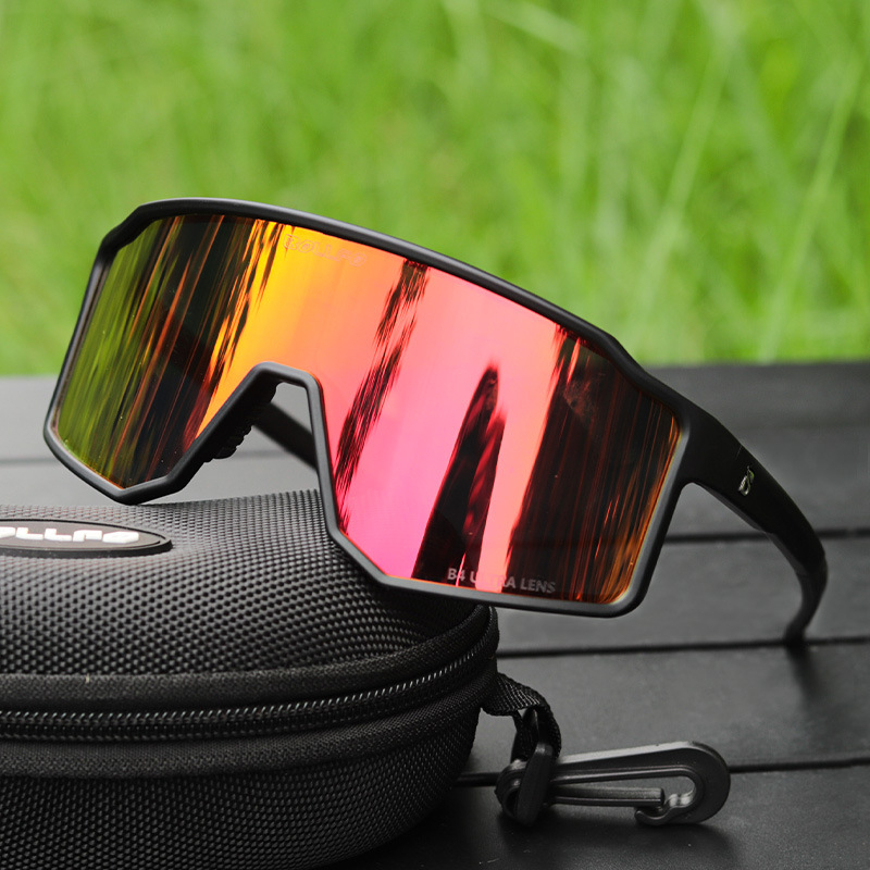 Ochelari sport cu lentile polarizante care schimbă culoarea, cadru TR90, model BF614, unisex, ramă completă, potriviți pentru alergare, ciclism, pescuit și golf