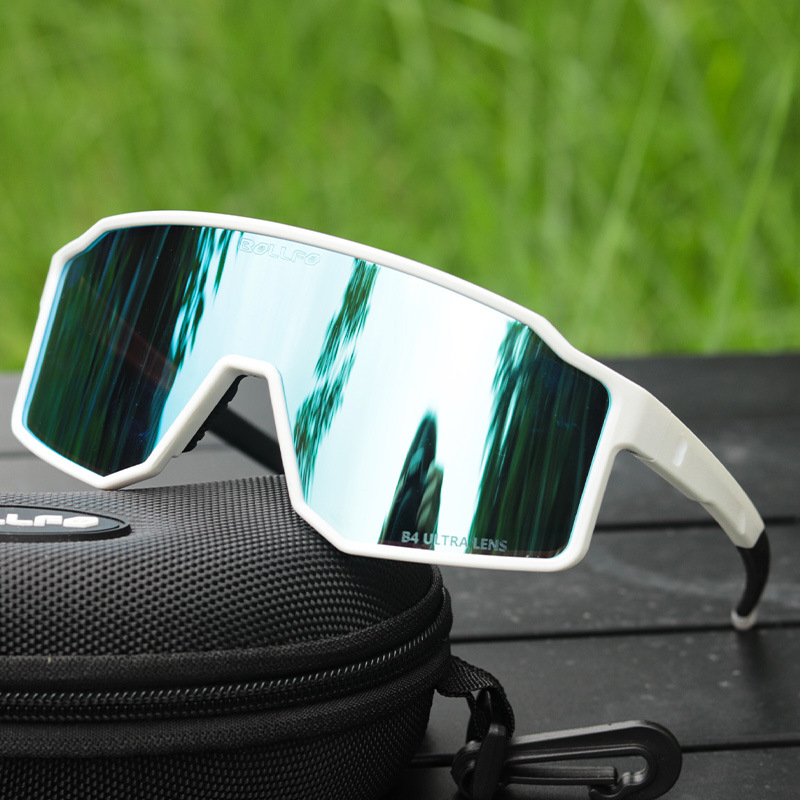 Ochelari sport cu lentile polarizante care schimbă culoarea, cadru TR90, model BF614, unisex, ramă completă, potriviți pentru alergare, ciclism, pescuit și golf