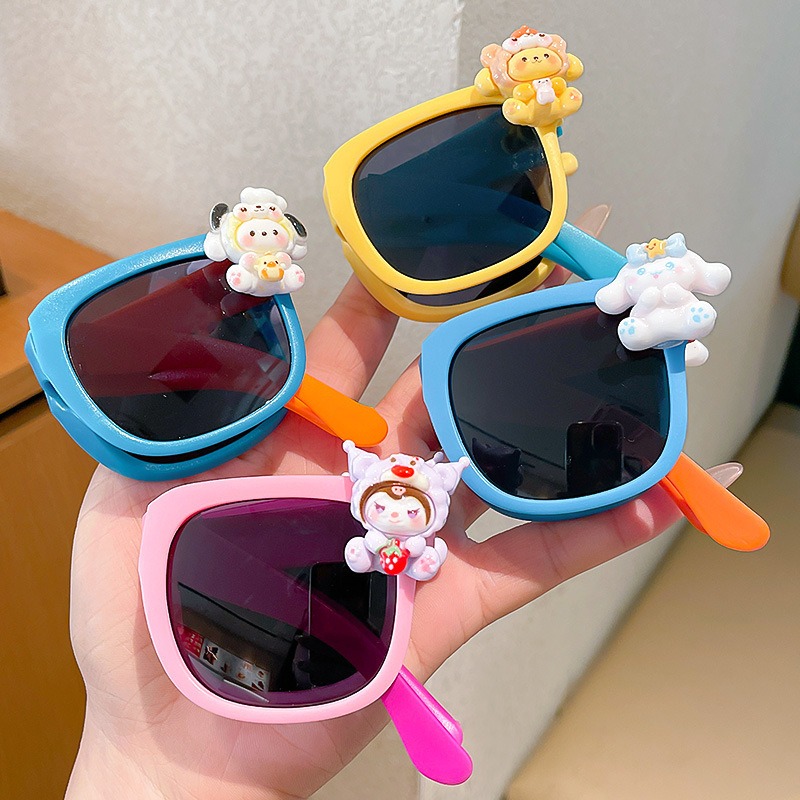 Dječje sunčane naočale UV400 - Cjelom okvir, leće od smole, PC okvir, ovalni oblik