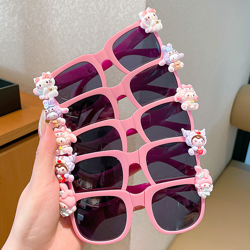 Dječje sunčane naočale UV400 - Cjelom okvir, leće od smole, PC okvir, ovalni oblik