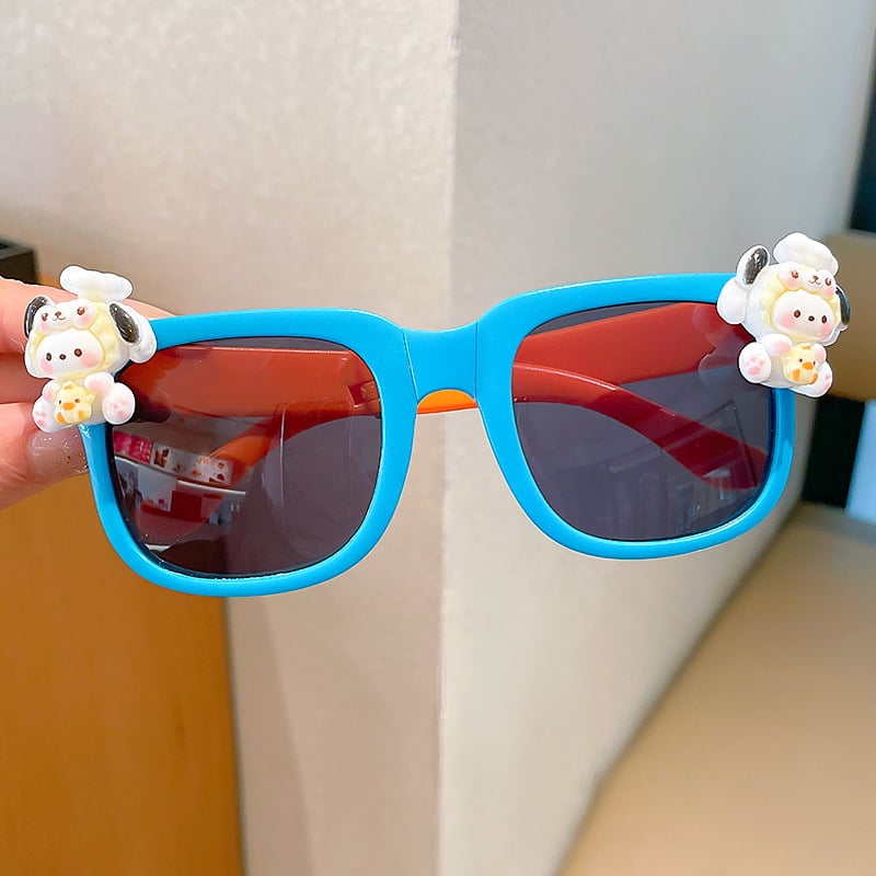 Dječje sunčane naočale UV400 - Cjelom okvir, leće od smole, PC okvir, ovalni oblik