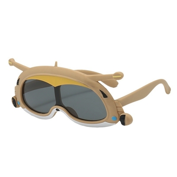 Gyerekek polárizált napszemüvege – UV400, TAC lencsék, teljes keret, speciálisan formájú tükrös lencsék