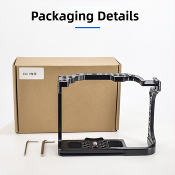 Kameras rāmis no alumīnija sakausējuma DSLR/Mirrorless ar ātrās atbrīvošanas plāksni, maksimālais slodze 5 kg (Eagle Scene)