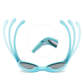 Dječje polarizirane sunčane naočale – TAC polarizirane leće, UV400 zaštita, okvir od najlonskog elastomera, TR90 materijal, model 82007