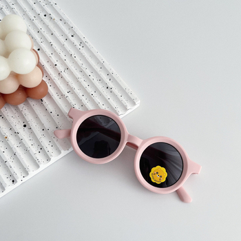 Dječje sunčane naočale za bebe s kružnim okvirom, polarizirane UV400, TAC leće, okvir od TPEE