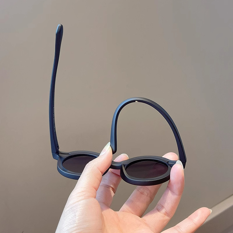 Dječje sunčane naočale za bebe s kružnim okvirom, polarizirane UV400, TAC leće, okvir od TPEE