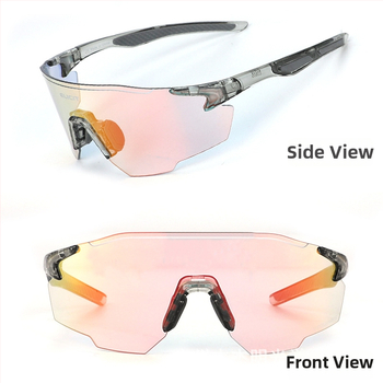 Ochelari pentru ciclism ELICIT E0605 TR90, unisex, cu pernuțe nazale reglabile și compatibilitate cu ochelari cu dioptrii