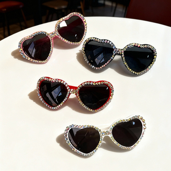 Forest Fox saulesbrilles ar sirds gaismas efektu, pilns rāmis, universālas, PC materiāls, 2025 Ziemas sezona