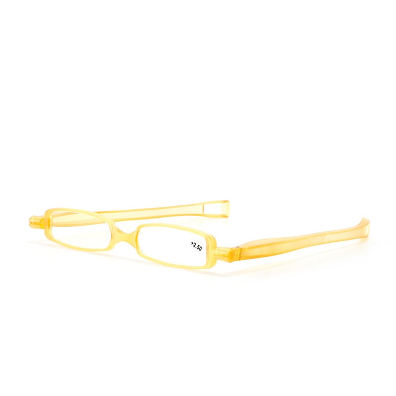 Naočale za čitanje s 360° rotacijom, sklopive, HD leće, puni okvir od PC-a, unisex, pogodne za mala lica