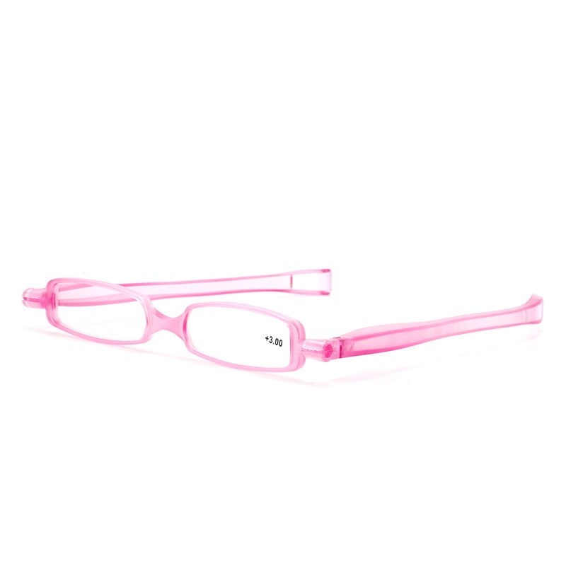 Naočale za čitanje s 360° rotacijom, sklopive, HD leće, puni okvir od PC-a, unisex, pogodne za mala lica