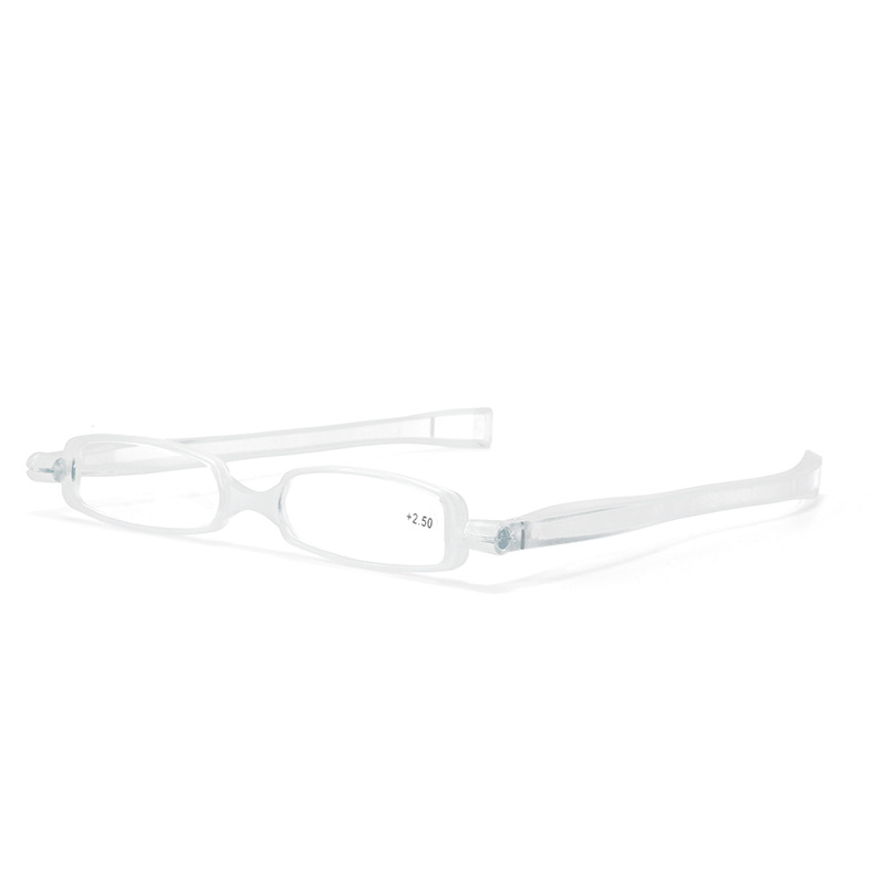 Naočale za čitanje s 360° rotacijom, sklopive, HD leće, puni okvir od PC-a, unisex, pogodne za mala lica