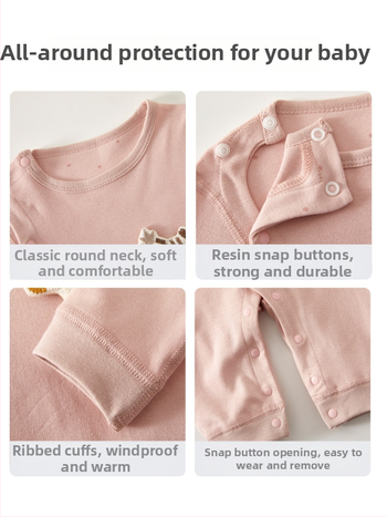 Baba overál – 100% pamut, újszülött, uniszex, hosszú ujjú, elöl gombos zárás, egész éves viseletre