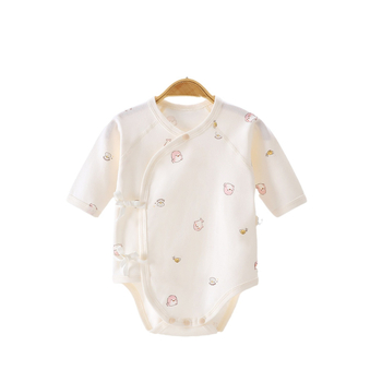 100% pamučni romper za bebe, novorođenče, unisex, dugi rukav, lagan za proljeće/jesen