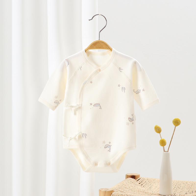 100% pamučni romper za bebe, novorođenče, unisex, dugi rukav, lagan za proljeće/jesen