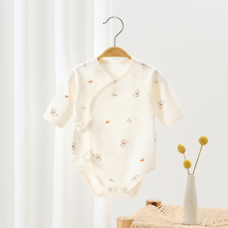 100% pamučni romper za bebe, novorođenče, unisex, dugi rukav, lagan za proljeće/jesen