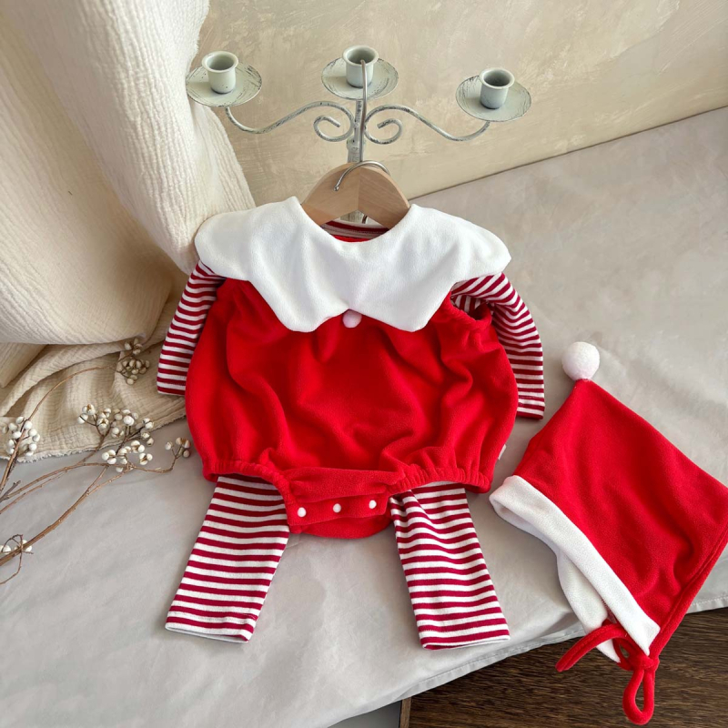 Dječji jesenski korejski stil bez rukava set kombinezona, unisex, 0–12 mjeseci
