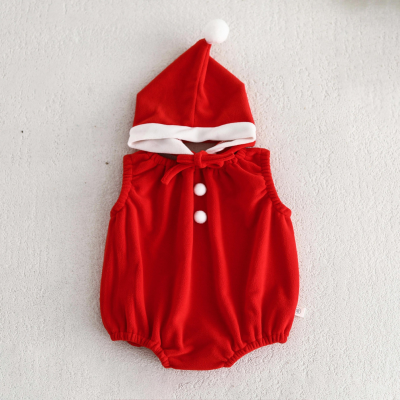 Dječji jesenski korejski stil bez rukava set kombinezona, unisex, 0–12 mjeseci