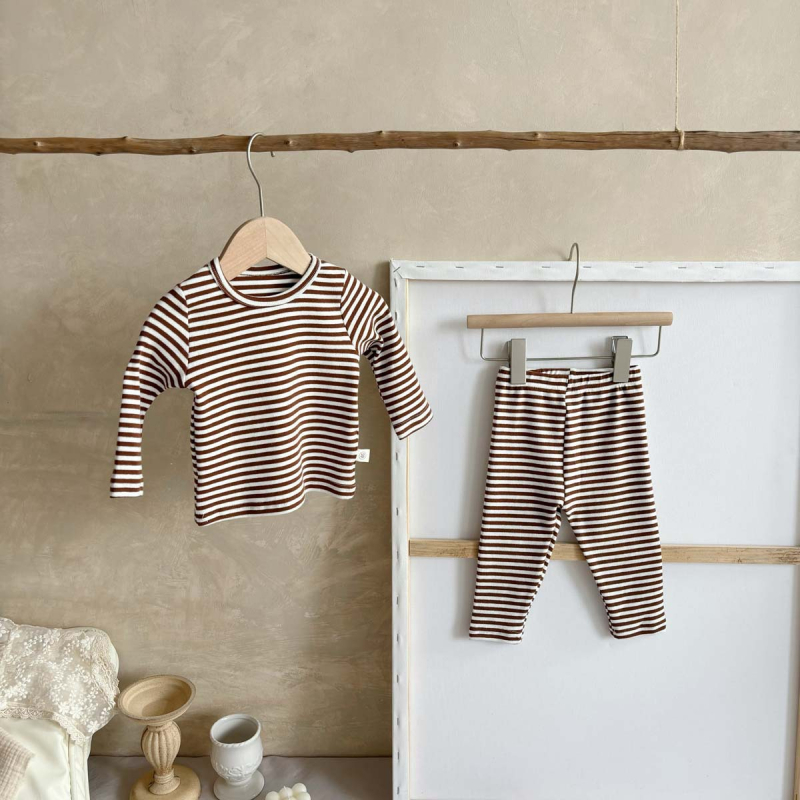 Dječji jesenski korejski stil bez rukava set kombinezona, unisex, 0–12 mjeseci