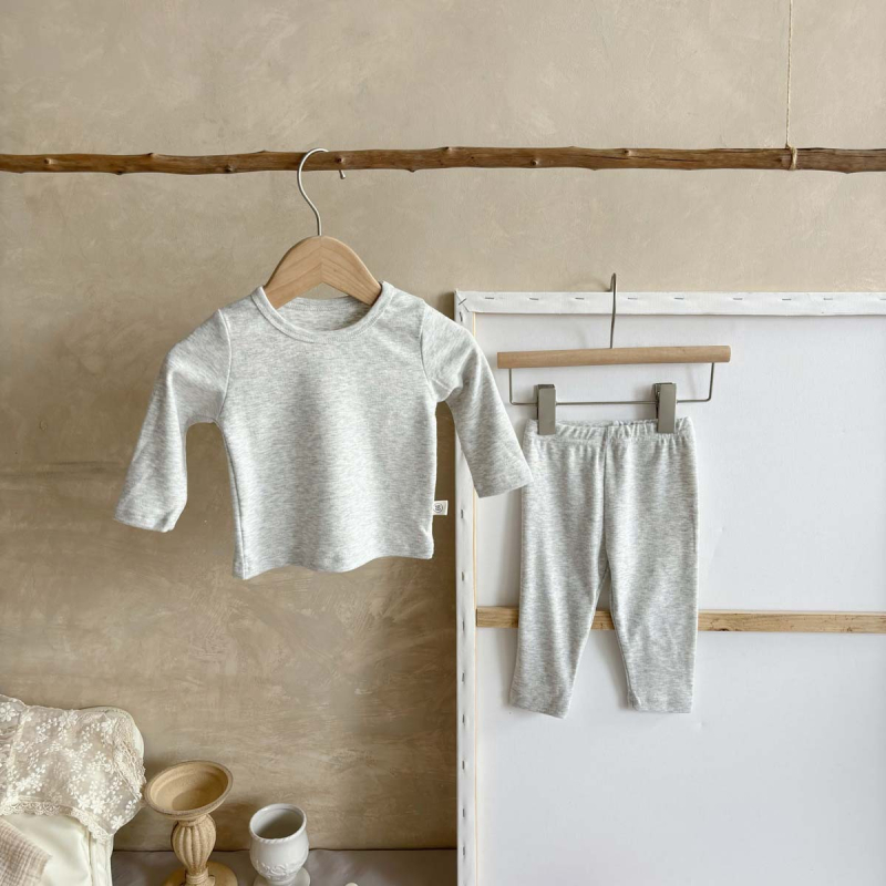 Dječji jesenski korejski stil bez rukava set kombinezona, unisex, 0–12 mjeseci