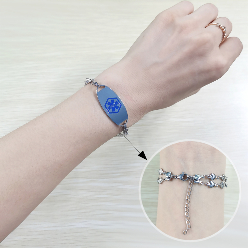 Tobestu nehrđajući čelik dvostruko slojevita narukvica, geometrijski oblik, unisex minimalistički stil, elektroplating, graviranje dostupno