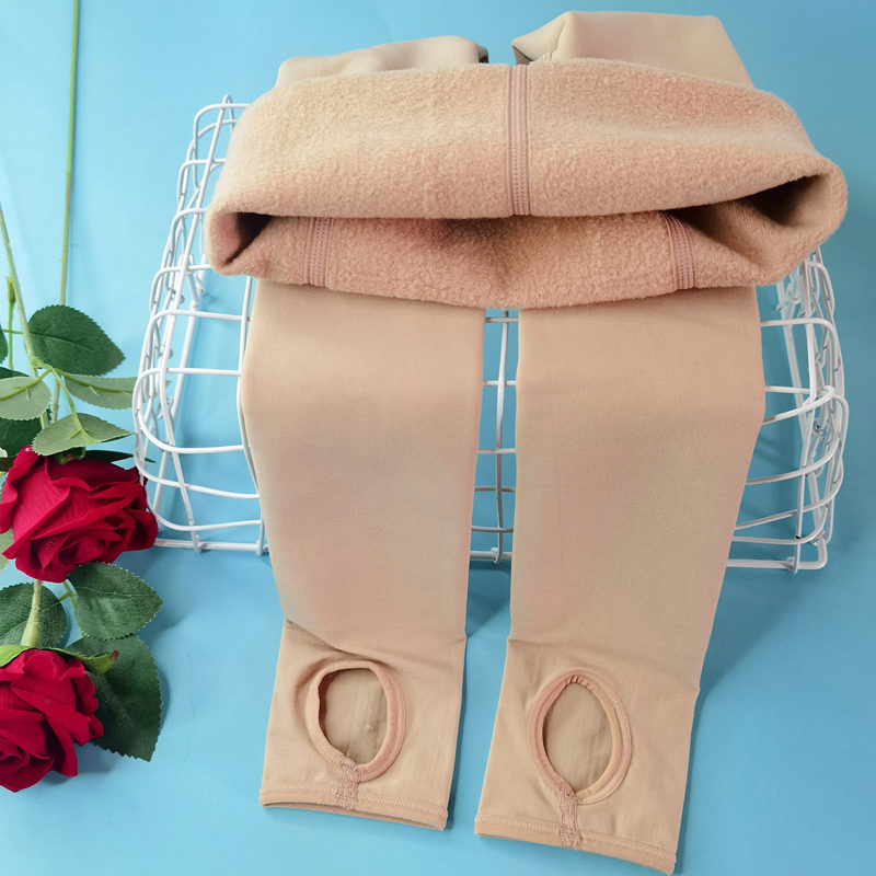 Bērnu bikses ar flīses oderi no neilona, garums līdz potītēm, augsta josta, ziemas sezonai