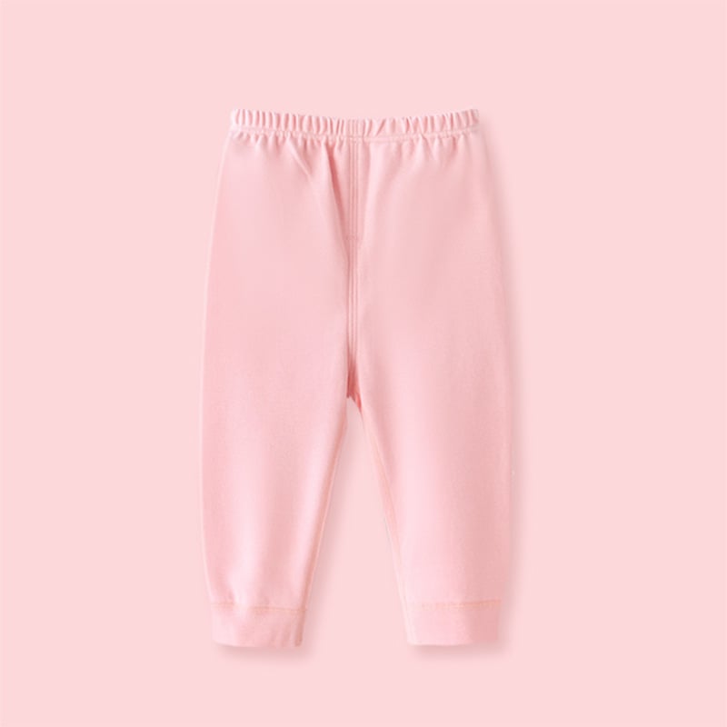 Bērnu kokvilnas nakts bikses ar karikatūru dzīvnieku rakstu, universālas, 100% kokvilna, vidējā josta, piemērotas pavasarim un rudenim