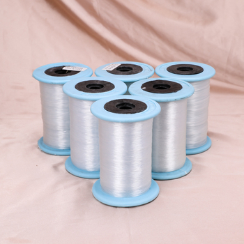 Pērļu vads rokdarbu gredieniem, caurspīdīga ultra-smalka kristāla līnija, neelastīga, ar spandeksa pamatu