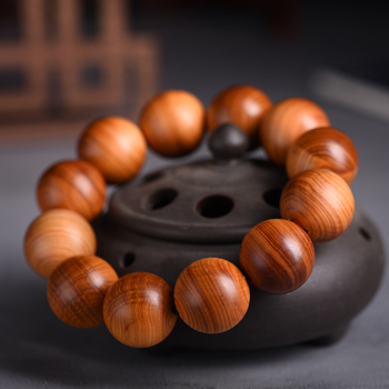 Thuja puidust Buddha helmestega käevõru, etnilise stiiliga, käsitöö ja poleerimisega, kevad 2024 väljaanne, sobib ärikingituseks