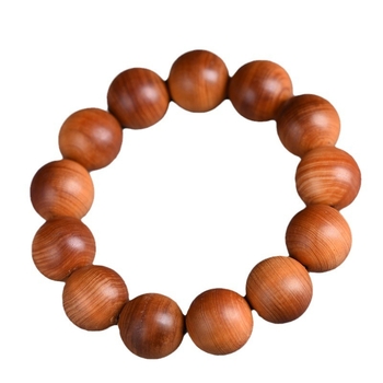 Thuja puidust Buddha helmestega käevõru, etnilise stiiliga, käsitöö ja poleerimisega, kevad 2024 väljaanne, sobib ärikingituseks