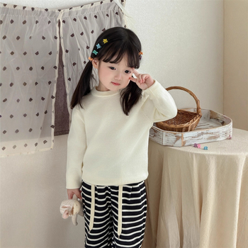 Bērnu džemperis ar izšūtu kara zirga motīvu, universāls, adīts, mīksts materiāls, rudens-zima