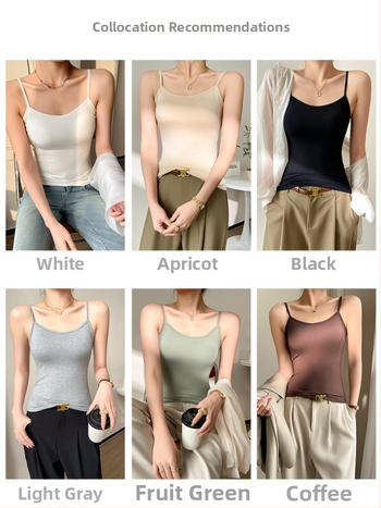 Sieviešu modal top – sling stils, neizņemamas plecu siksnas, viskozes maisījums 80–90%, augsta elastība, vasara 2024